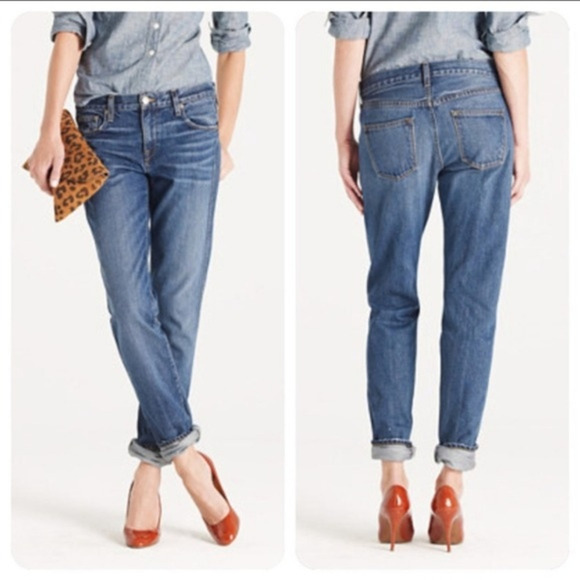 J. Crew Broken in Boyfriend Jeans‎ - Picture 1 of 5